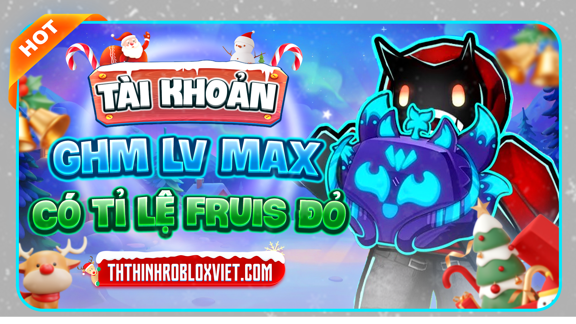GHM MAX LV - RAMDOM TỈ LỆ FRUIT ĐỎ