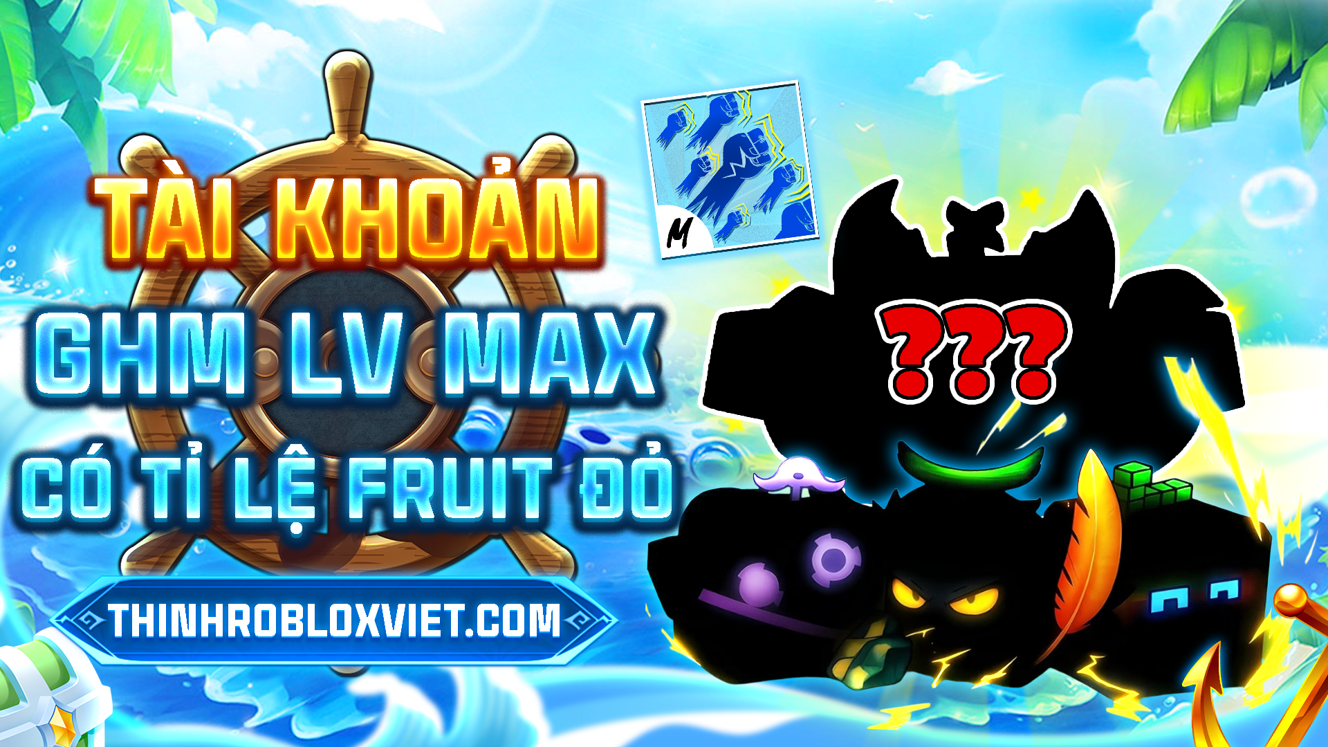 GHM MAX LV - RAMDOM TỈ LỆ FRUIT ĐỎ
